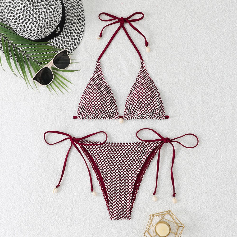 Women’s Strap Three - Point Bikini - MRC STOREbikini setMy StoreWomen’s Strap Three - Point Bikini My Store  35.00MRC STORECJYJ245251119SHWine RedL