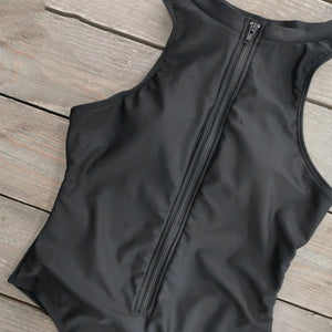 One - Piece Swimsuit - Tight Zipper Fit - MRC STOREbikini setMy StoreWomen’s One - Piece Swimsuit - Tight Zipper Fit My Store MRC STORECJNT240955711KPWhiteM