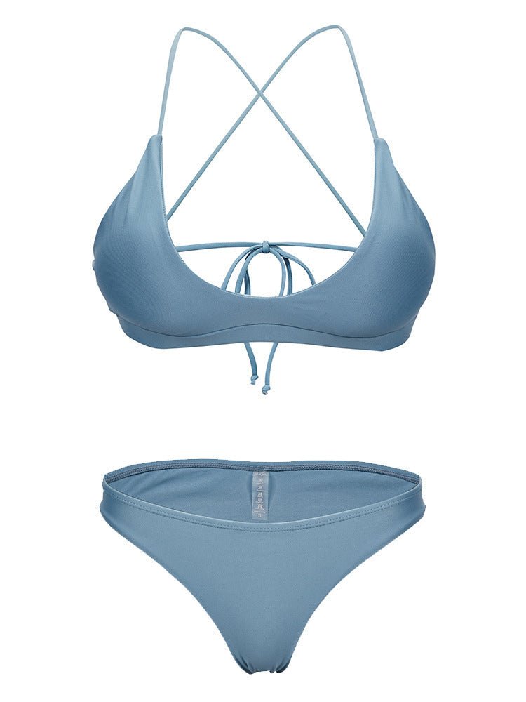 Women’s Gathered Blue Swimsuit - MRC STOREbikini setMy StoreWomen’s Gathered Blue Swimsuit My Store MRC STORECJYJ132944303CXBlueL