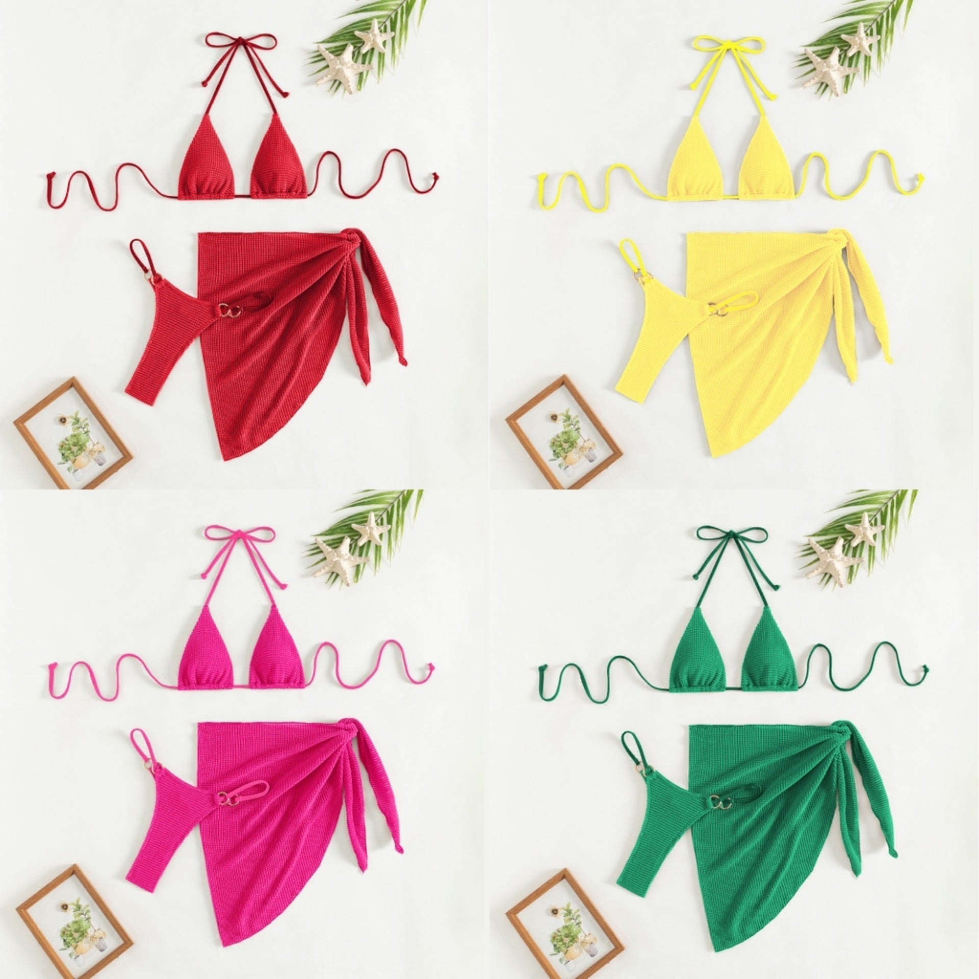 Women’s Mesh Three - Piece Swimsuit - MRC STOREbikini setMy StoreWomen’s Mesh Three - Piece Swimsuit My Store MRC STORECJYD247105915OLGreenL
