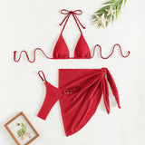 Women’s Mesh Three - Piece Swimsuit - MRC STOREbikini setMy StoreWomen’s Mesh Three - Piece Swimsuit My Store  35.00MRC STORECJYD247105903CXBright RedL