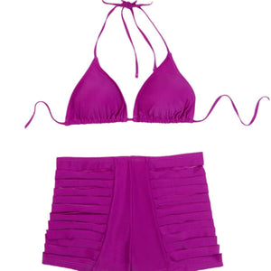 Women’s Split Swimsuit - Purple Bikini Sports Fit - MRC STOREbikini setMy StoreWomen’s Split Swimsuit - Purple Bikini Sports Fit My Store MRC STORECJYJ242503103CXPurpleL