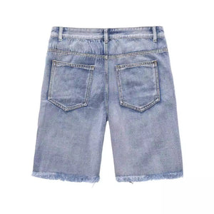 Men’s Ripped Shorts - Hip Hop Denim Blue - MRC STOREbottomMy StoreMen’s Ripped Shorts - Hip Hop Denim Blue My Store MRC STORECJXX236526104DWBlue2XL