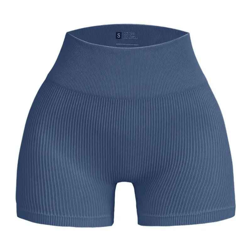 Seamless Thread Yoga Shorts - MRC STOREbottomsMy StoreSeamless Thread Yoga ShortsMRC STORECJDK203708421UFBlueL Code