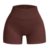 Seamless Thread Yoga Shorts - MRC STOREbottomsMy StoreSeamless Thread Yoga ShortsMRC STORECJDK203708415OLBrownL Code