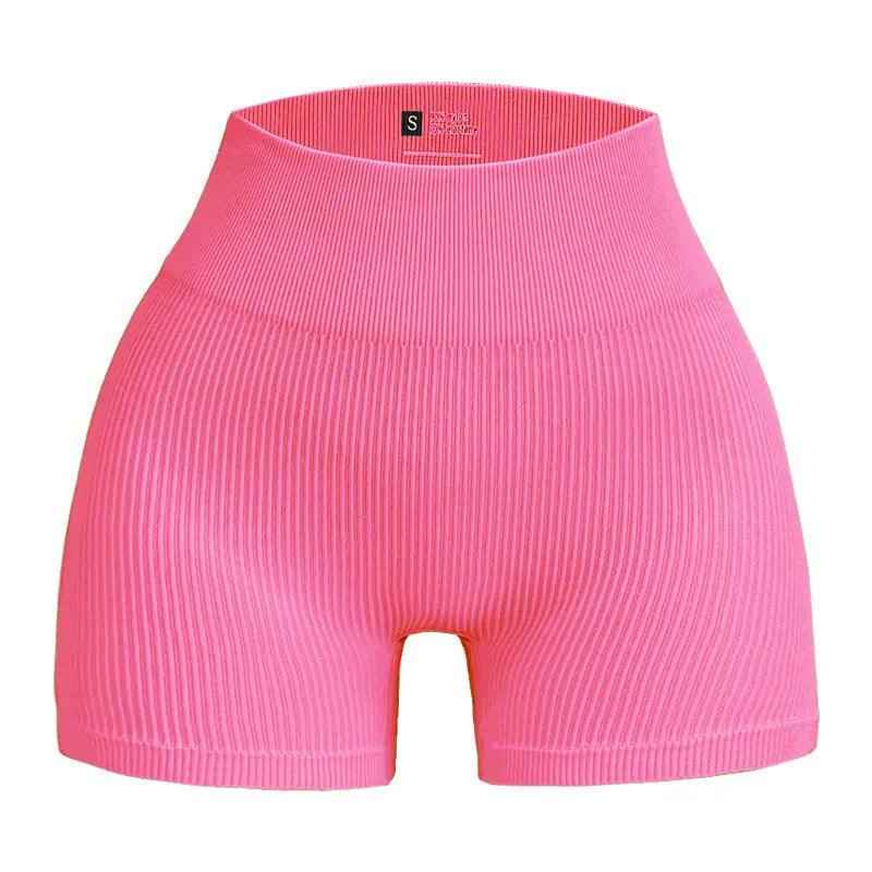 Seamless Thread Yoga Shorts - MRC STOREbottomsMy StoreSeamless Thread Yoga ShortsMRC STORECJDK203708442PKCoral RedL Code