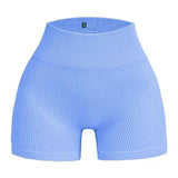 Seamless Thread Yoga Shorts - MRC STOREbottomsMy StoreSeamless Thread Yoga ShortsMRC STORECJDK203708433GTSky BlueL Code