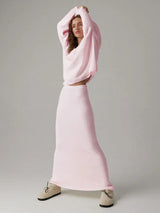 V - Neck Sweater Suit - MRC STOREbottomsMy StoreV - Neck Sweater Suit - MRC STOREMRC STORECJLS212076806FUPinkL