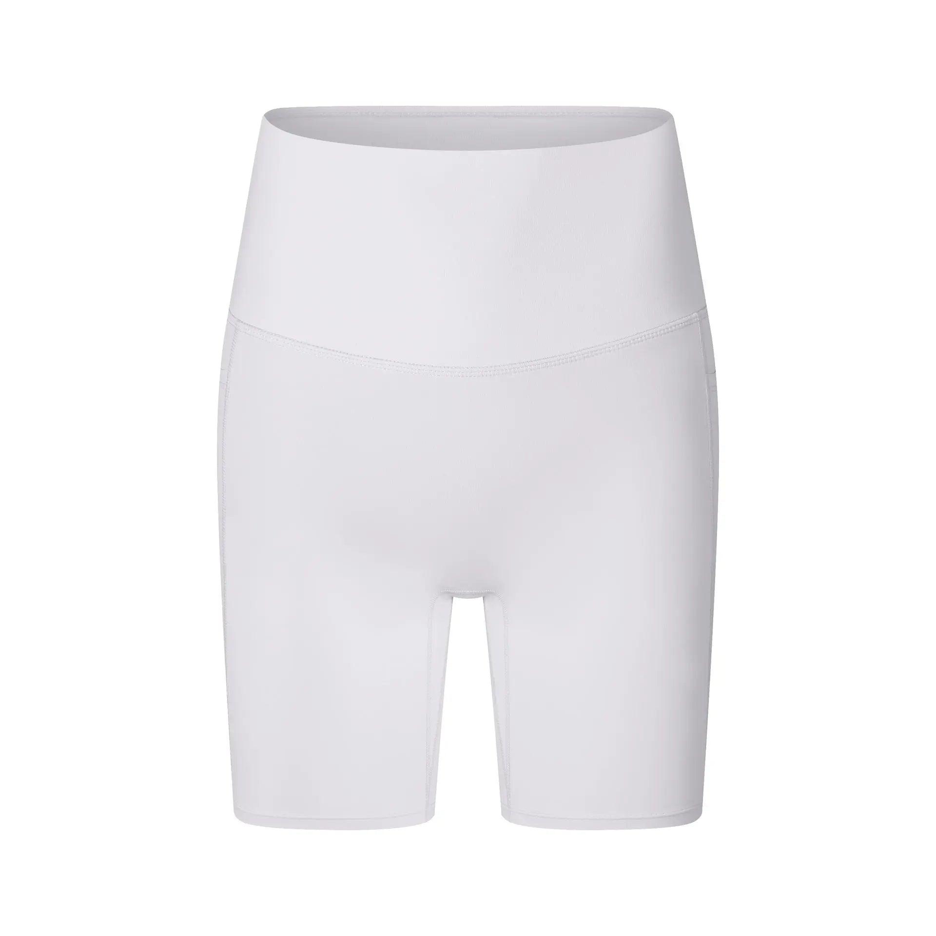 Wear Free high waist fitness pants in beans brown, stylish and comfortable workout bottoms from My Store.