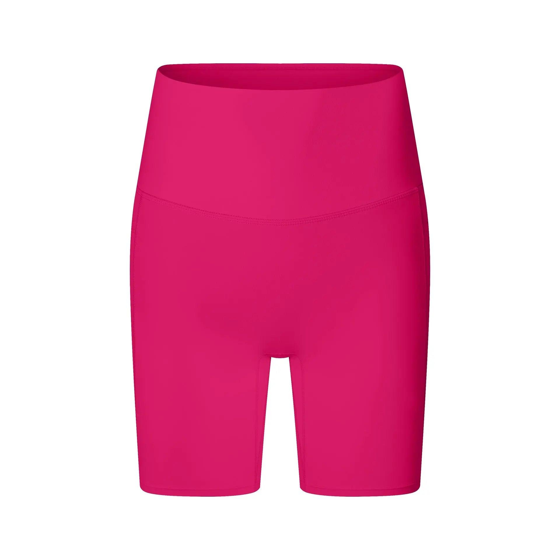 Wear Free high waist fitness pants in bean brown, made by My Store, designed for comfortable workout bottoms.