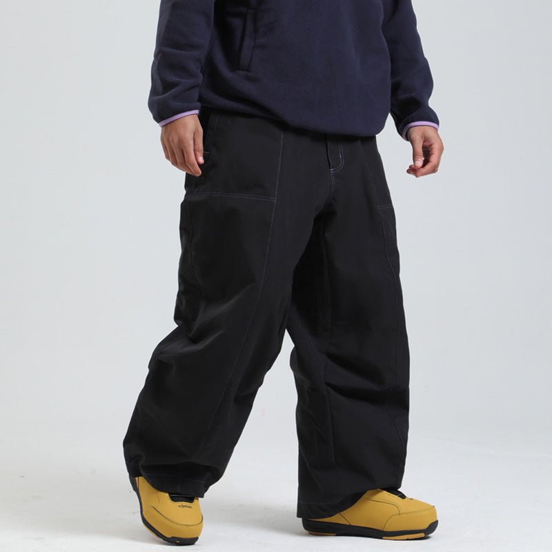 Ski Pants Unisex - Waterproof Wide Leg - MRC STOREbottomsMy StoreSki Pants Unisex - Waterproof Wide LegMRC STORECJYD230831709IRBlackL