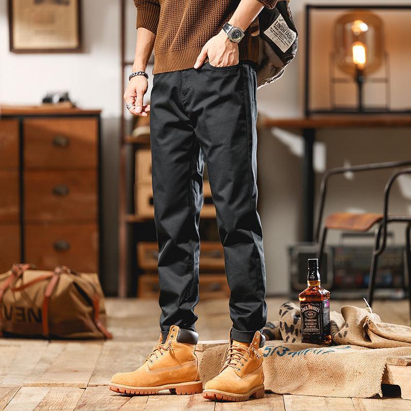 Solid Color Business Style Slim - Fitting Long Pants - MRC STOREbottomsMy StoreSolid Color Business Style Slim - Fitting Long Pants - MRC STOREMRC STORECJXX214211810JQLight Gray28