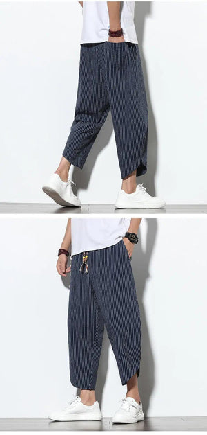 Chinese Style Cotton Linen Harem Pants - MRC STOREbottomsMy StoreChinese Style Cotton Linen Harem Pants - MRC STOREMRC STORECJHL105889911KPGrey2XL