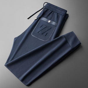 Embroidered Sports Style Casual Pants with ZZ Letters - MRC STOREbottomsMy StoreEmbroidered Sports Style Casual Pants with ZZ Letters - MRC STOREMRC STORECJXX213054832FUBlue2XL