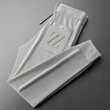 Embroidered Sports Style Casual Pants with ZZ Letters - MRC STOREbottomsMy StoreEmbroidered Sports Style Casual Pants with ZZ Letters - MRC STOREMRC STORECJXX213054825YBGray2XL