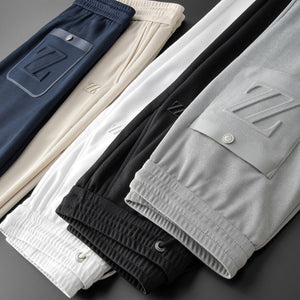 Embroidered Sports Style Casual Pants with ZZ Letters - MRC STOREbottomsMy StoreEmbroidered Sports Style Casual Pants with ZZ Letters - MRC STOREMRC STORECJXX213054832FUBlue2XL