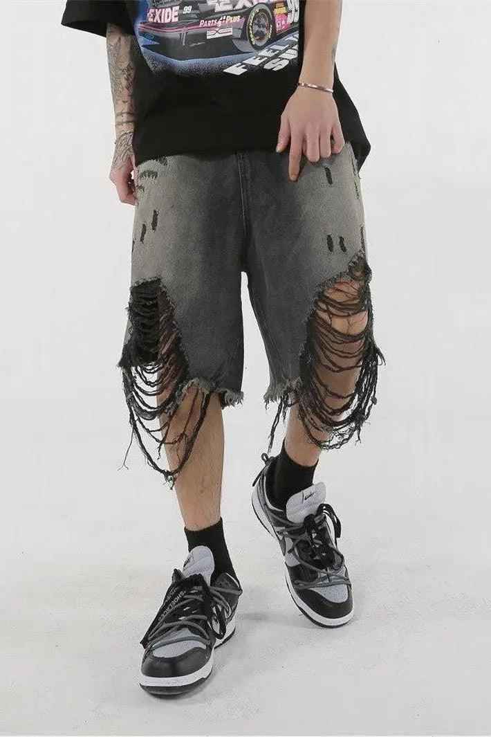 High Street Denim Capris - MRC STOREbottomsMy StoreHigh Street Denim CaprisMRC STORECJNZ193181805EVBlack2XL