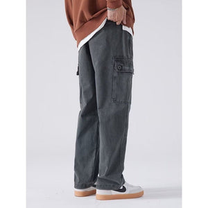 Men’s Loose Slacks - Multi - Pocket Straight - MRC STOREbottomsMy StoreMen’s Loose Slacks - Multi - Pocket Straight My Store MRC STORECJXX227237505EVBlack2XL