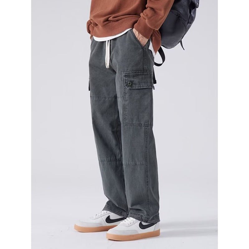 Men’s Loose Slacks - Multi - Pocket Straight - MRC STOREbottomsMy StoreMen’s Loose Slacks - Multi - Pocket Straight My Store MRC STORECJXX227237505EVBlack2XL