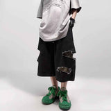 Retro Straight Shorts - MRC STOREbottomsMy StoreRetro Straight ShortsMRC STORECJXX203982105EVBlack2XL