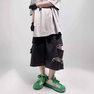 Retro Straight Shorts - MRC STOREbottomsMy StoreRetro Straight ShortsMRC STORECJXX203982105EVBlack2XL