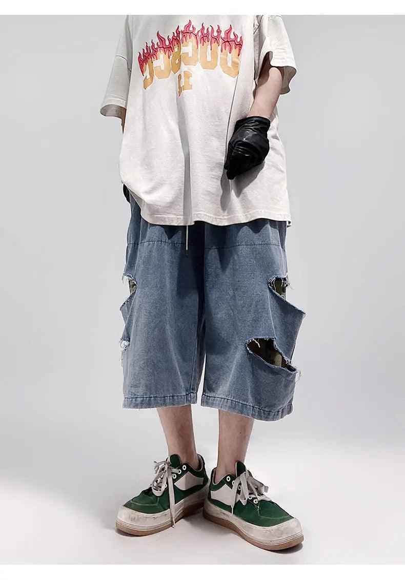 Retro Straight Shorts - MRC STOREbottomsMy StoreRetro Straight ShortsMRC STORECJXX203982105EVBlack2XL