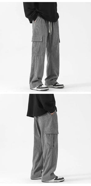 Loose Corduroy Cargo Pants - MRC STOREbottomsMy StoreLoose Corduroy Cargo Pants - MRC STOREMRC STORECJXX195859818RIBlack3XL