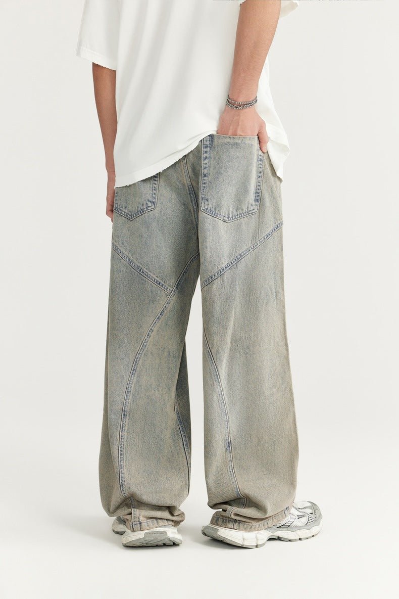 Fashion Street Loose Casual Pants for Men - Straight Fit - MRC STOREbottomsMy StoreFashion Street Loose Casual Pants for Men - Straight Fit My Store MRC STORECJXX232423503CXBlack And GrayL