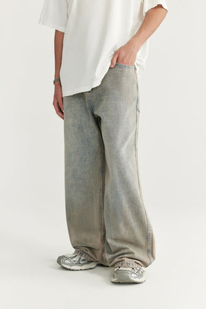 Fashion Street Loose Casual Pants for Men - Straight Fit - MRC STOREbottomsMy StoreFashion Street Loose Casual Pants for Men - Straight Fit My Store  36.55MRC STORECJXX232423511KPLight BlueL