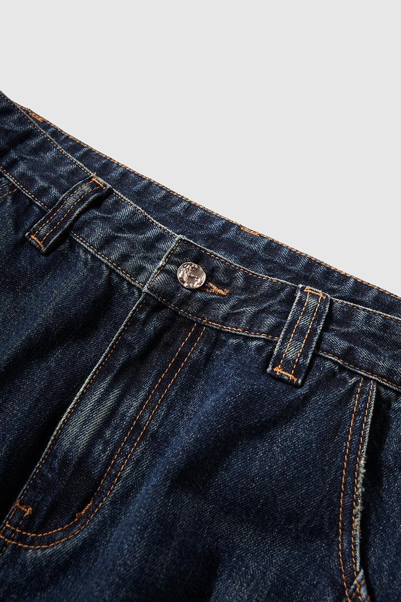 Men's Loose Retro Straight Jeans - MRC STOREbottomsMy StoreMen's Loose Retro Straight Jeans - MRC STOREMRC STORECJXX214069903CXBlack And GrayL