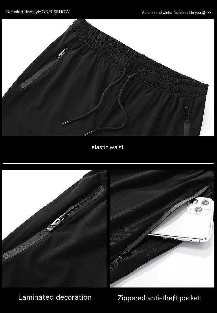 Ice Silk Sports Pants - MRC STOREbottomsMy StoreIce Silk Sports Pants - MRC STOREMRC STORECJXX196255104DWBlack Ankle Tied2XL Fits 65to75GK
