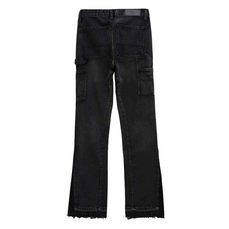 High Street Retro Jeans - MRC STOREbottomsMy StoreHigh Street Retro JeansMRC STORECJNZ183105205EVBlack grey2XL