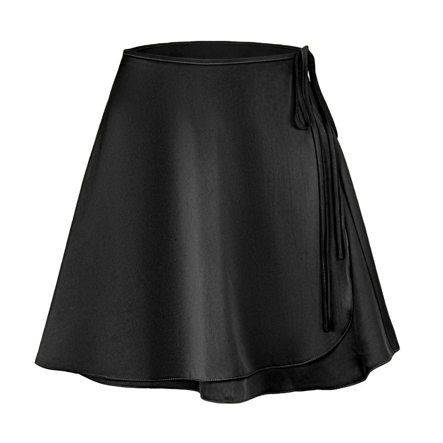 Lace up A - Line Skirt - MRC STOREbottomsMy StoreLace up A - Line Skirt - MRC STOREMRC STORECJQZ208173607GTBrownL