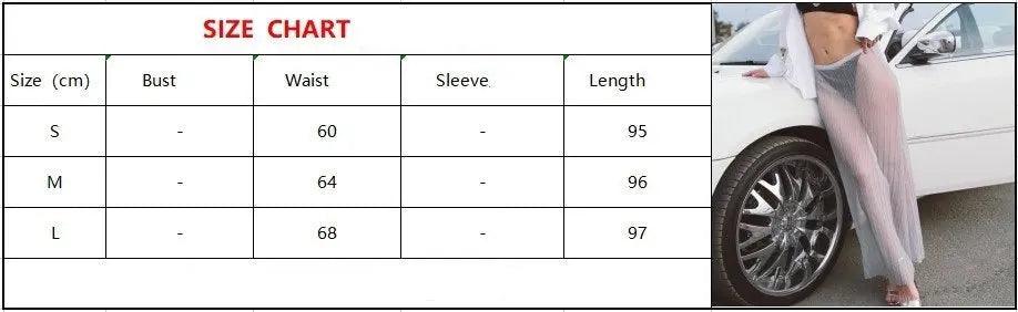 See through Pleated Fashion Skirt - MRC STOREbottomsMy StoreSee through Pleated Fashion Skirt - MRC STOREMRC STORECJQZ206047406FUBlackL