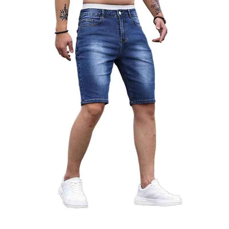 Stretch Denim Shorts - MRC STOREbottomsMy StoreStretch Denim ShortsMRC STORECJXX209862308HSBlueL