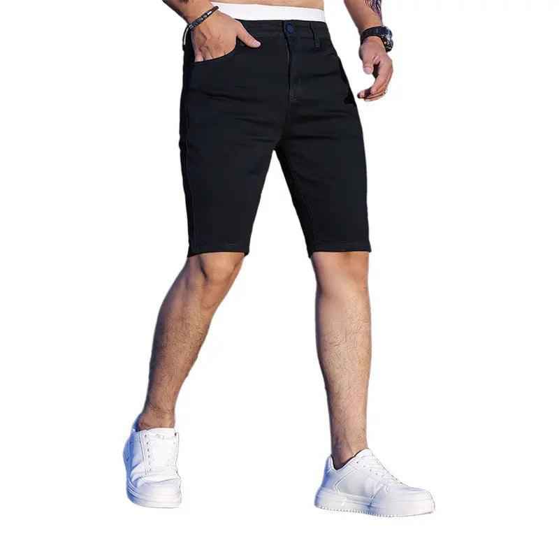 Stretch Denim Shorts - MRC STOREbottomsMy StoreStretch Denim ShortsMRC STORECJXX209862313MNBlackL