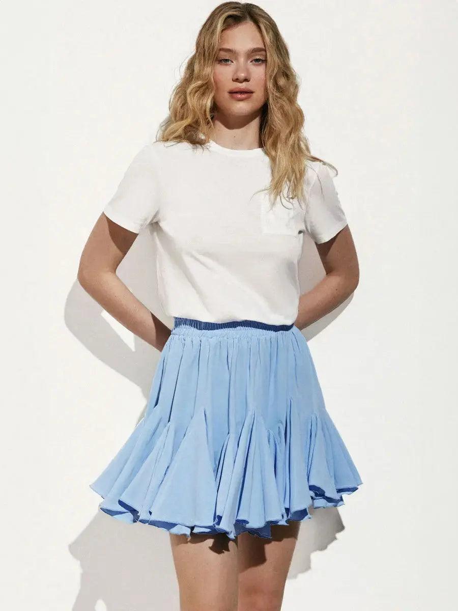 Y2G Trendy Pleated Skirt - MRC STOREbottomsMy StoreY2G Trendy Pleated Skirt - MRC STOREMRC STORECJQZ207334915OLBlueL