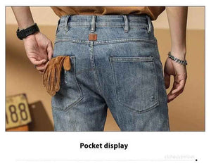 Korean Style Motorcycle Jeans - MRC STOREbottomsMy StoreKorean Style Motorcycle JeansMRC STORECJXX202920501AZBlue28
