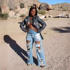 Burnt Ripped Jeans - MRC STOREbottomsMy StoreBurnt Ripped JeansMRC STORECJTZ205871903CXBlueL