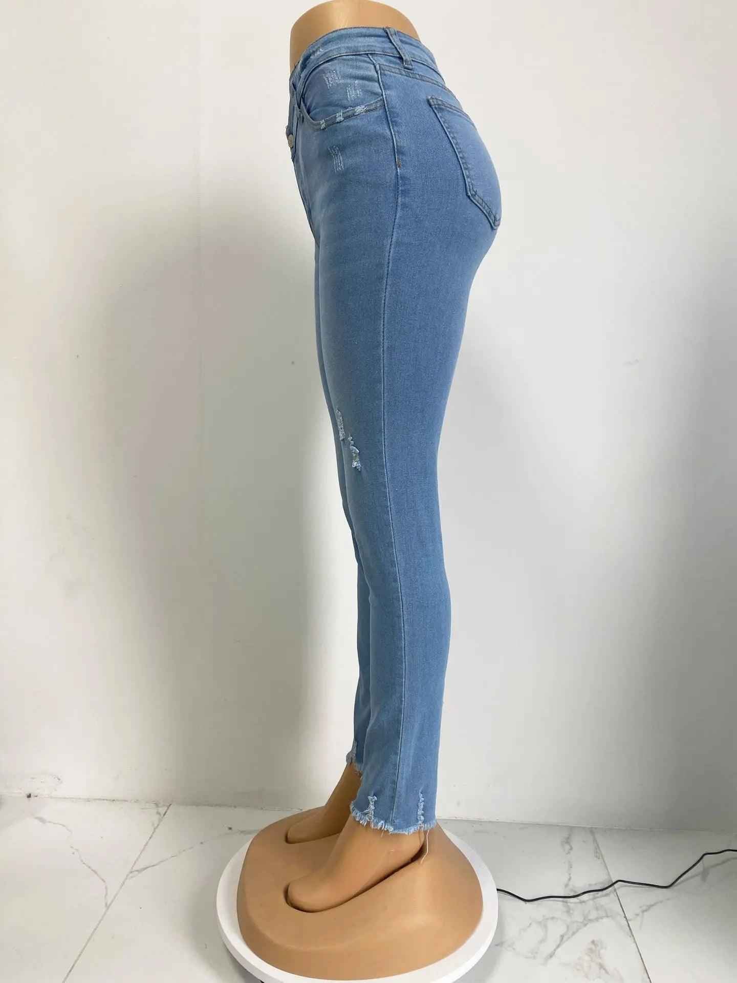 High Waist Slimming Jeans - MRC STOREbottomsMy StoreHigh Waist Slimming JeansMRC STORECJNZ210312703CXBlueL