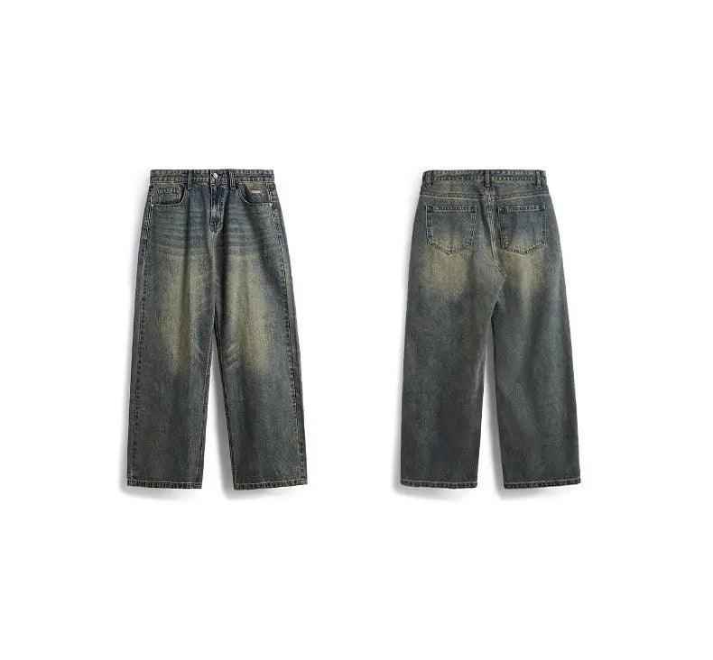 Retro Distressed Wide Leg Jeans - MRC STOREbottomsMy StoreRetro Distressed Wide Leg JeansMRC STORECJXX200425603CXBlueL