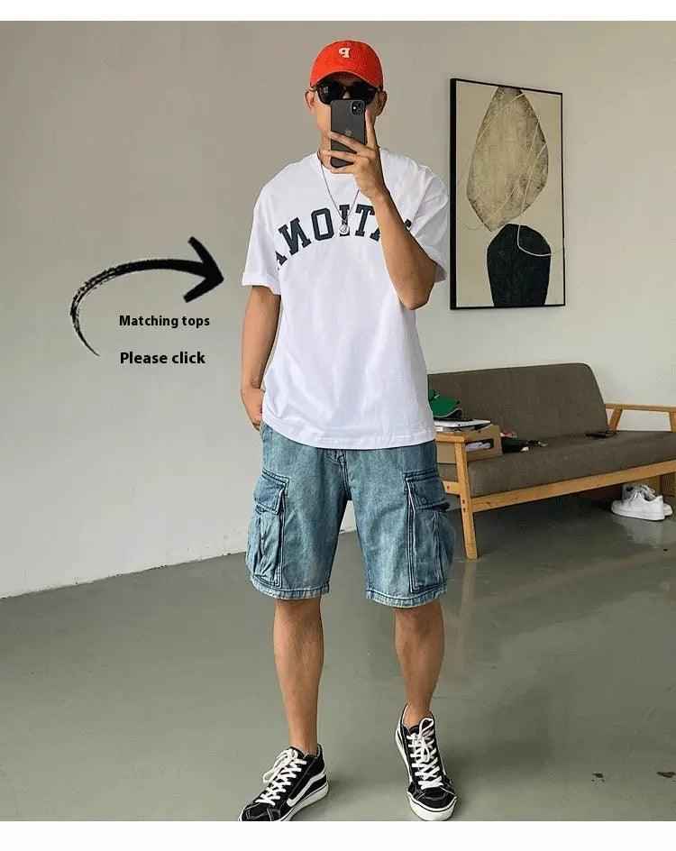 Retro Workwear Shorts - MRC STOREbottomsMy StoreRetro Workwear ShortsMRC STORECJXX203468302BYBlueL