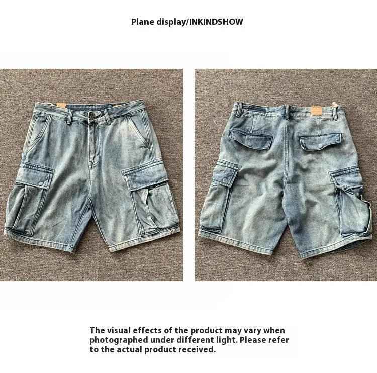 Retro Workwear Shorts - MRC STOREbottomsMy StoreRetro Workwear ShortsMRC STORECJXX203468302BYBlueL