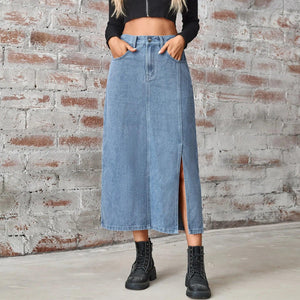Summer Denim Skirt - MRC STOREbottomsMy StoreSummer Denim Skirt - MRC STOREMRC STORECJQZ207867503CXBlueL