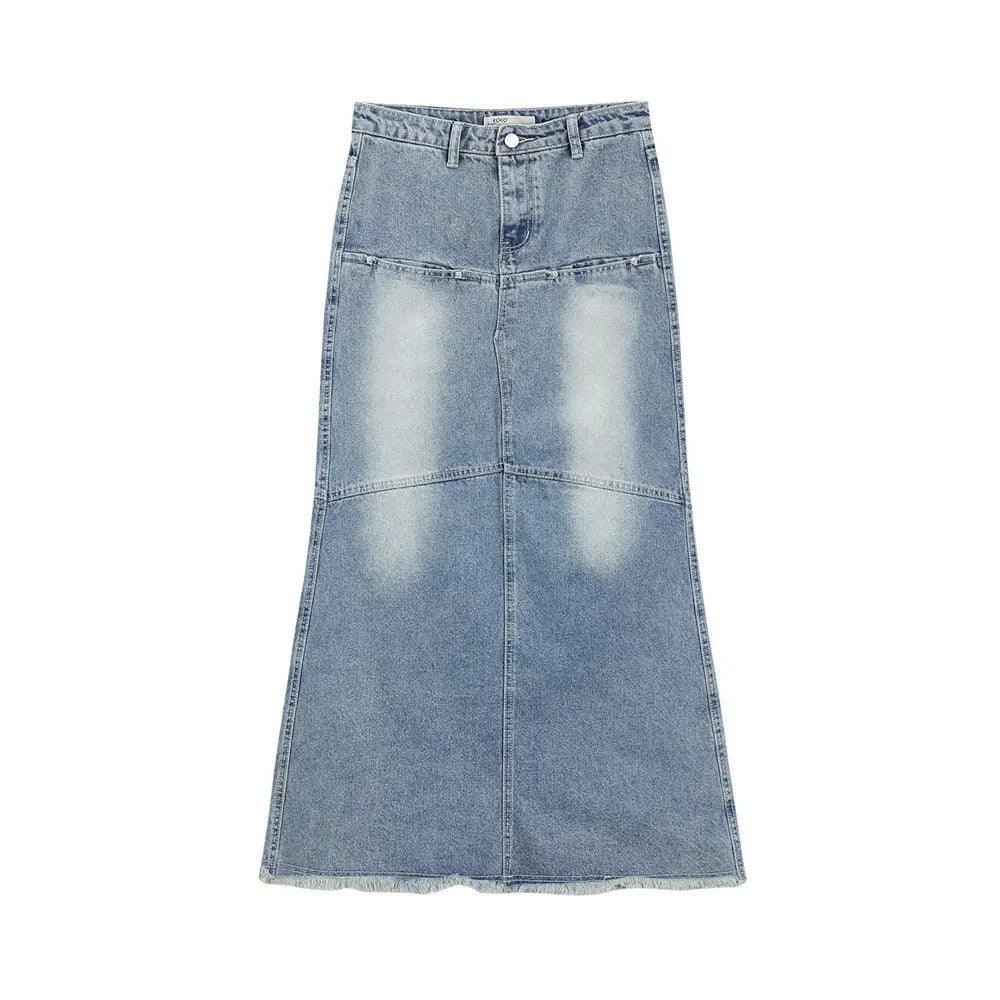 Slimming Denim Fishtail Skirt - MRC STOREbottomsMy StoreSlimming Denim Fishtail Skirt - MRC STOREMRC STORECJQZ206215903CXBlue SkirtL