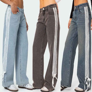 Fashionable Wide Leg Jeans - MRC STOREbottomsMy StoreFashionable Wide Leg JeansMRC STORECJNZ210439503CXBrownL