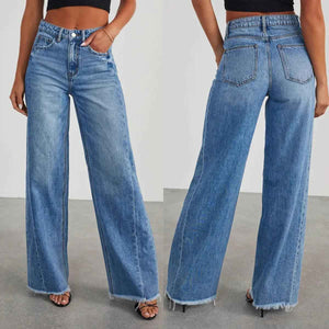 Loose Wide leg Denim Jeans - MRC STOREbottomsMy StoreLoose Wide leg Denim JeansMRC STORECJNZ207613803CXDenim BlueL