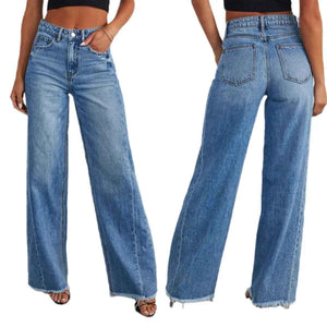 Loose Wide leg Denim Jeans - MRC STOREbottomsMy StoreLoose Wide leg Denim JeansMRC STORECJNZ207613803CXDenim BlueL