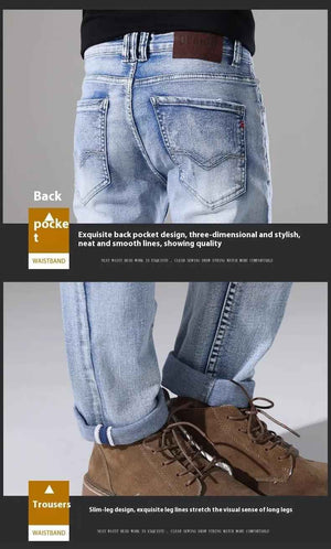 Slim fit Ripped White Jeans - MRC STOREbottomsMy StoreSlim fit Ripped White JeansMRC STORECJXX200404701AZJS813 Light Blue28