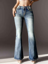 Vintage Embroidered Jeans - MRC STOREbottomsMy StoreVintage Embroidered JeansMRC STORECJNZ206971003CXSea BlueL